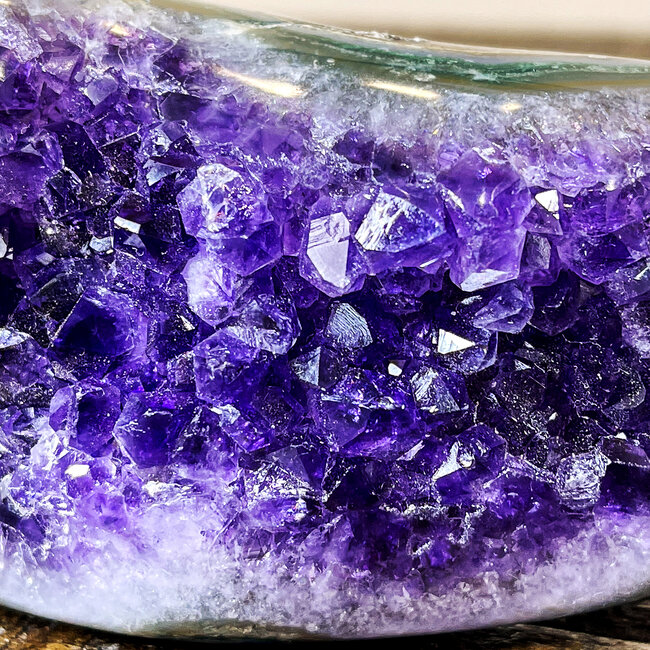 Amethyst Druzy Polished Free Form - Medium - Small Rough Raw Natural