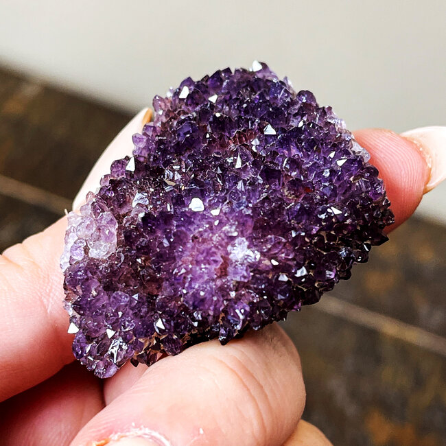 Amethyst Druzy Cluster Turkey-Large Rough Raw Natural