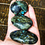 Labradorite Palm Pillow Pocket Stone - Large Galletts