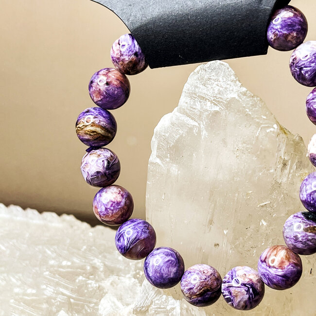 Charoite Bracelets - 9 - 10mm