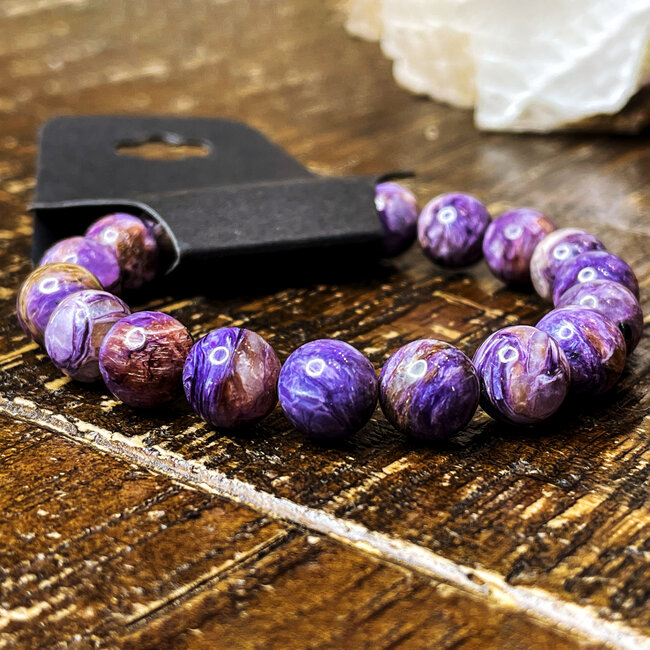 Charoite Bracelets - 9 - 10mm