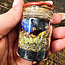 Glass Crystal & Herb Spell Intention Jar - Small 2" - Intuition