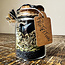 Glass Crystal & Herb Spell Intention Jar - Small 2" - Protection