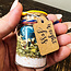 Glass Crystal & Herb Spell Intention Jar - Small 2" - Weight Loss