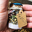 Glass Crystal & Herb Spell Intention Jar - Small 2" - Fertility