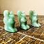 Green Aventurine Fairy Faries - Mini 1" Figurine Carving
