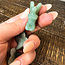 Green Aventurine Fairy Faries - Mini 1" Figurine Carving