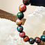 Ocean (Sea Sediment) Jasper Bracelets - 10 - 12mm Beaded Elastic Cord