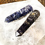 Iolite Wand - Faceted 2.5-3" Massage Wand Grid