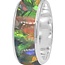 Ammolite Ring - Size 7 - Sterling Silver