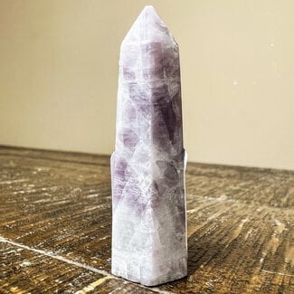 Lilac Lepidolite Tower Point Generator - Small (1-3")