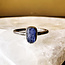 Blue Kyanite Rings - Size 6 Rough Raw Natural - Bezel Set Sterling Silver