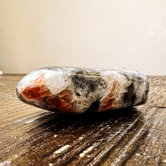 Iolite (Water Sapphire) Sunstone (Heliolite) & Clear Quartz Free Form - Medium