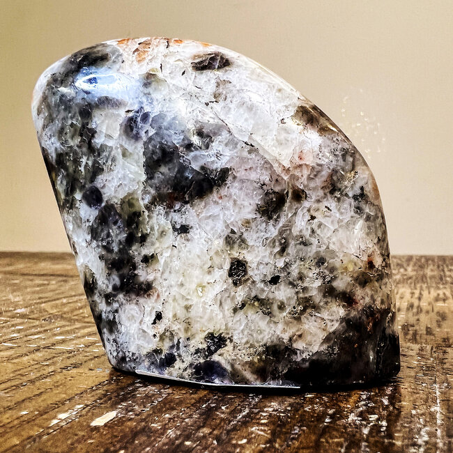 Iolite (Water Sapphire) Sunstone & Clear Quartz Free Form - Medium