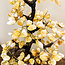 Citrine Bonsai Tree on Amethyst Cluster 18"