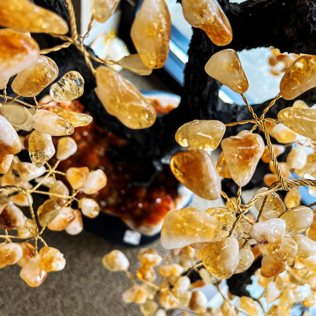 Citrine Bonsai Tree Specimen - Jumbo