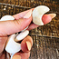 Ivory (White) Jade Cresent Moon - Medium