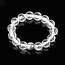 Clear Quartz Rings - Beaded Stretch Gemstone Adjustable