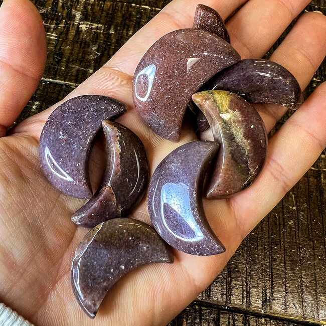 Strawberry Quartz (Red Guava) -Mini Moons