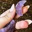 Amethyst - Mini Crescent Moons
