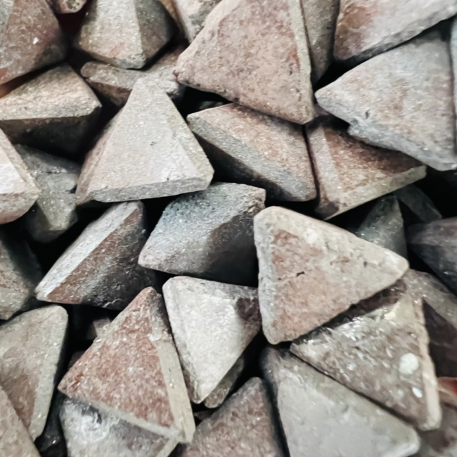 Zunyite - Octahedron