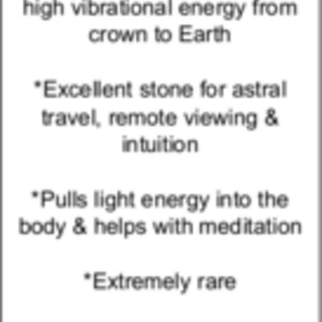 Zunyite - Octahedron