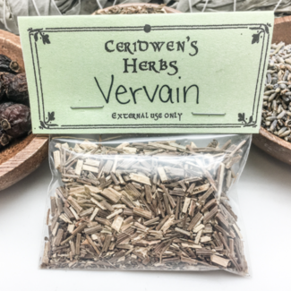 Vervain Herb Packets - Dried Loose Herbal Botanical Ritual Apothecary (.20oz) Magic Magick Wiccan