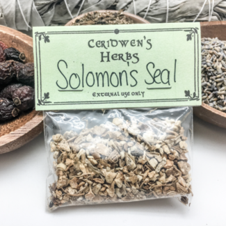 Solomon's Seal Herbs Packet - .60 oz Ceridwen's (Lady's Seals St. Mary's Seal Sigillum Sanctae Mariae Scean de Solomon)