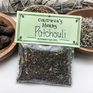 Patchouli Herbs Packet - .15oz Ceridwen's Patchouly Pucha Pot