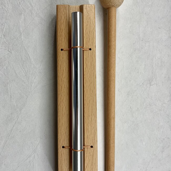Meditation Wood Hand Chime - Striker 1 Note 6.5" - Musically Bell Instrument Percussion