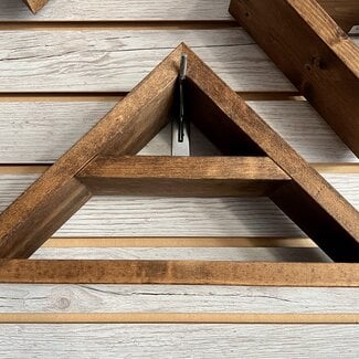 Wood Triangle Shelf - Small