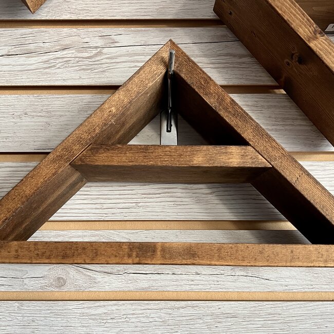 Wood Triangle Shelf - Small