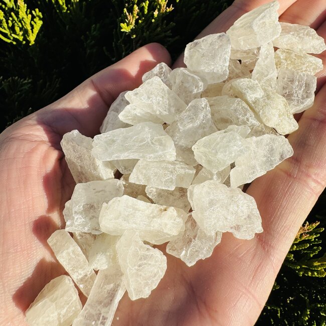 White Amblygonite - Rough Raw Natural