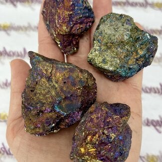Peacock Ore (Chalcopyrite Bornite) Large - Rough Raw Natural