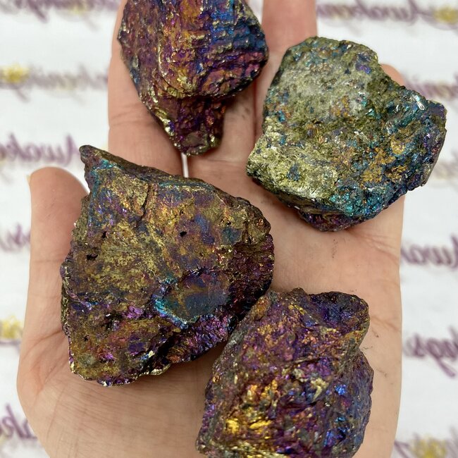 Peacock Ore (Chalcopyrite Bornite) Large - Rough Raw Natural