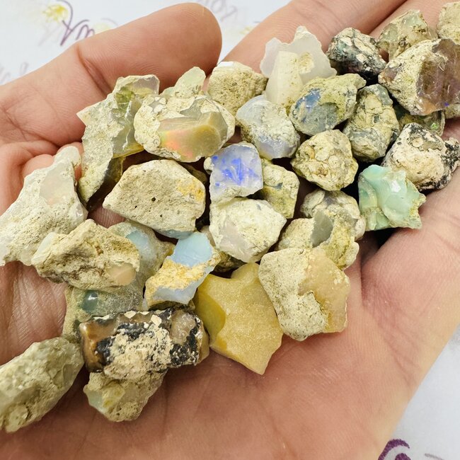Ethiopian Opal - Rough Raw Natural