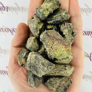 Epidote - Small Rough Raw Natural