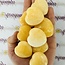 Orange Calcite Puffy Hearts - Medium