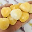 Orange Calcite Puffy Hearts - Medium