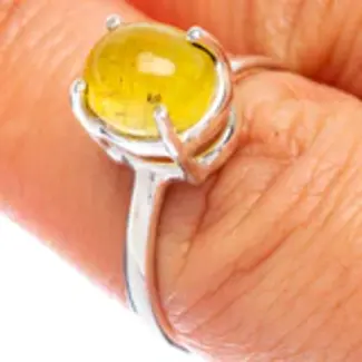 Brucite Ring - Size 7.25 - Sterling Silver