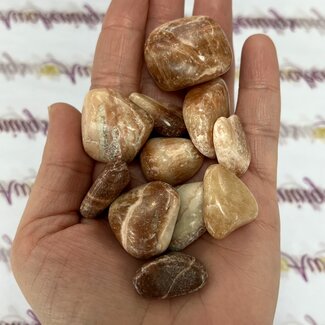 Red Aragonite - Tumbled