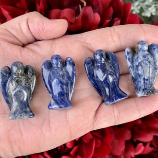 Sodalite Angels - Small 1.5" Figurine Carving