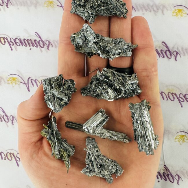 Stibnite Rough Raw Natural - Small