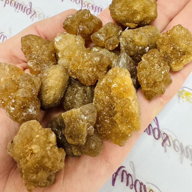 Citrine (Moroccan) - Medium Rough Raw Natural