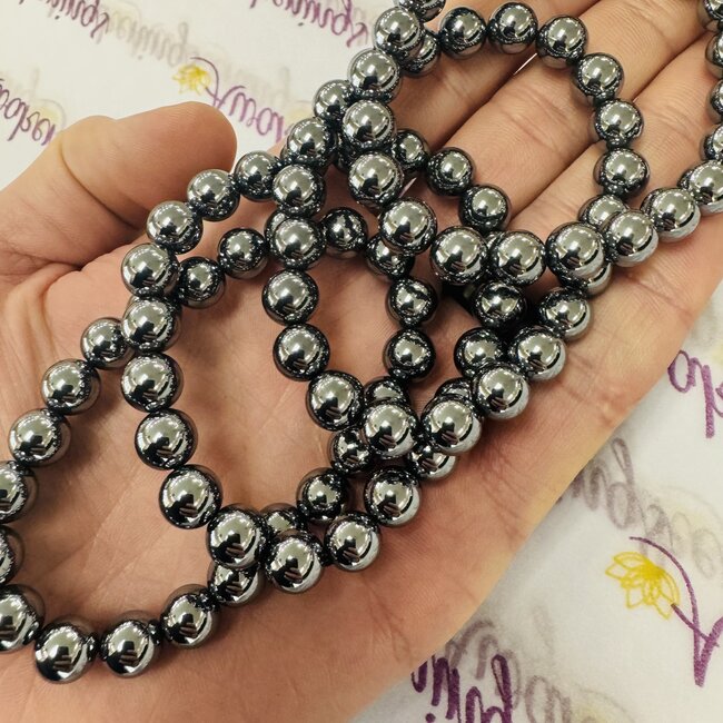 Ilmenite Bracelets - 8mm (Titanium Iron Oxide)