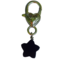 Pet Pendant/Charm Star-Black Obsidian (Clarity) Dog Cat Animal Collar