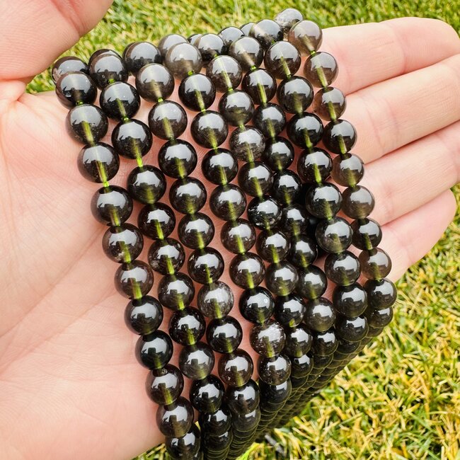 Tibetan Tektite  Bracelets - 8mm