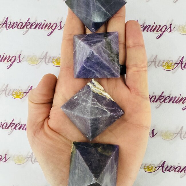 Purple Violet Opal Pyramid-Small (Morado Opal, Opal Royale, Violet Flame Opal)