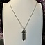 Hematite Necklaces - Point on Bead Chain 18" Silver Plated