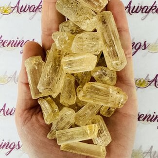 Yellow Gold Scapolite (Wernerite) - Rough Raw Natural